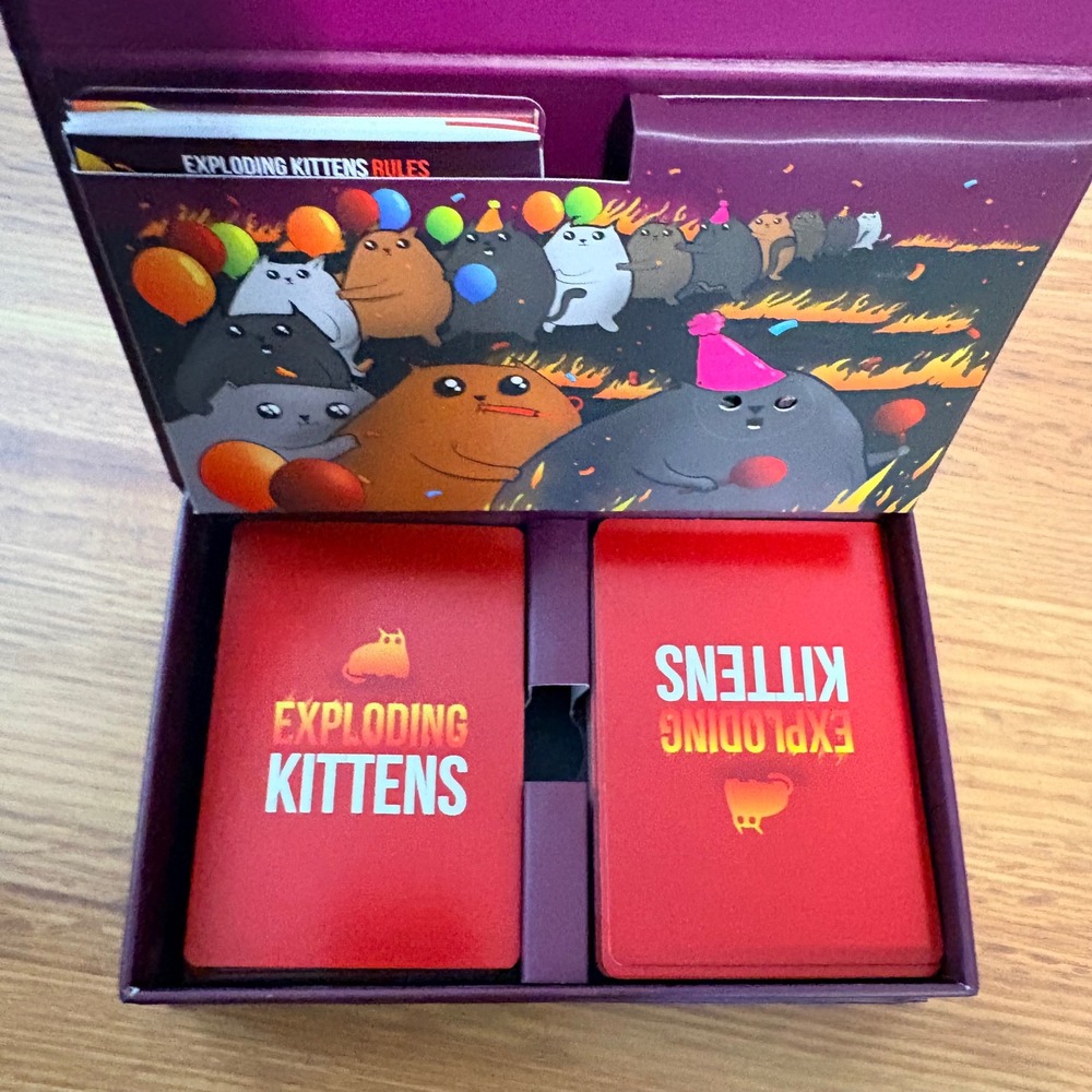 Exploding Kittens Card Game Party Pack and Barking Kittens Expansion Pack Bundle - Picture 4 of 7
